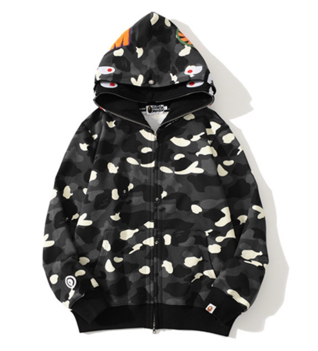 (BPE hoodie) (100 percent cotton)